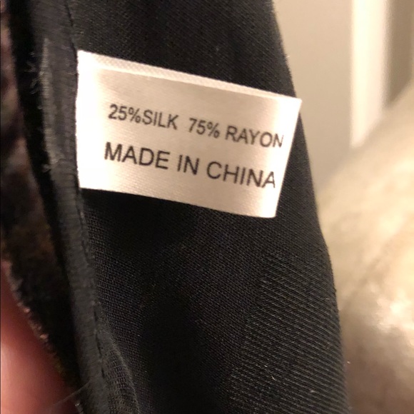 ♦️SOLD EBAY!♦️Vintage Velvet Silk Kimono Caftan OS - Picture 8 of 8